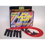 8mm Spiro Pro Ignition Wire Set Custom Fit Red by Unknown