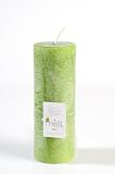 Melt, Eden Fragrance Candle, Tall n Thin, Pale Green