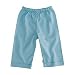 Natural Fiber Pants - Babysoy Slip-On Pants in Ocean