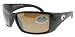 Costa Del Mar Blackfin Gunmetal Frame Silver Mirror Glass Lens