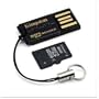 Kingston 8 GB Class 4 microSDHC Flash Memory Card with USB Reader MRG2+SDC4/8GB