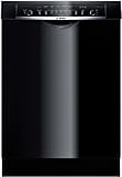 Bosch : SHE5AL06UC 24 Ascenta Series Full Console Dishwasher - Black