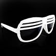 NEW HALF KANYE WEST STRONGER SHUTTER SHADES HIP HOP SUNGLASSES WHITE w LENSES