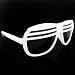 NEW HALF KANYE WEST STRONGER SHUTTER SHADES HIP HOP SUNGLASSES WHITE w LENSES