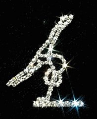 Crystal Gymnastics Dance Walkover Pin
