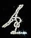 Crystal Gymnastics Dance Walkover Pin