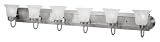 brushed nickel bathroom lighting Livex Lighting 1076P 91 Brushed Nickel Home Basics 6 Light 600W Bathroom Light with Medium Bulb Base and White Alabaster Glass from Home Basics Series brushed nickel bathroom lighting Livex Lighting 1076P 91 Brushed Nickel Home Basics 6 Light 600W Bathroom Light with Medium Bulb Base and White Alabaster Glass from Home Basics Series