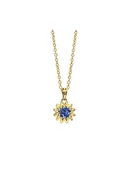 Gabriel & Co. - Childrens Created Sapphire September Birthstone Pendant