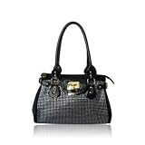 Jasmine Diamante Handbag Black'