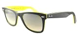 Sunglass Express提供 Apparel & Shoes Online Shop Ranking 26. Ray Ban Rb2140 Sunglasses Rayban RB2140 Wayfarer, 1000/32 Black on Yellow, 50mm