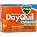 Vicks DayQuil Cold and Flu Multi-Symptom Relief, Non-Drowsy, 20 LiquiCaps