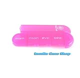 Med Sun Pink 4 Dose Daily Organizer