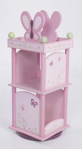 Levels of Discovery Sugar Plum Revolving Bookcase