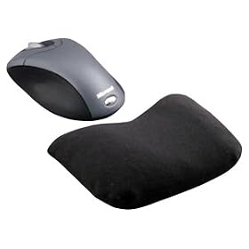 Click here to buy Allsop Comfortbead Wrist Rest - Mouse trackball wrist rest - black by Allsop.