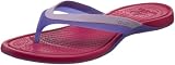 crocs Women's Adrina Flip Flop,Ultraviolet/Berry,9 M US