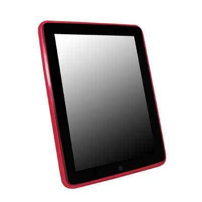 Premium Hot Pink Thermoplastic Polyurethane Soft Gel Skin Cover Guard Case for Apple iPad WiFi / 3G 16GB 32GB 64GB [EMPIRE Brand]