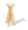 Coat Rack - Clear, by Ecotots