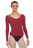 Capezio Saxo V-neck Ribbed Sweater