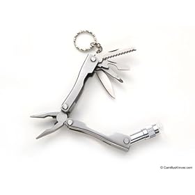 Camillus Camco Box Cutter and 7 Function Multi Tool Combo with Flashlight ! by Camco