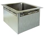 208/240 Volt APW Wyott HFW-1D Insulated Drop In Food Warmer with Drain