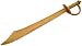 The Pirate Machette Wooden Practice Sword