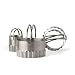RSVP 4 Round Rippled Cutters Stainless Steel Biscuit Cookie NEW