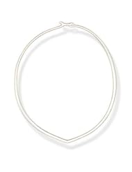 Sterling Silver 18 Inch 2mm "V" Collar with Closed Back