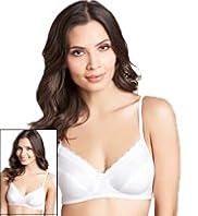 2 Pack Cotton Rich Non-Wired Non-Padded Bras
