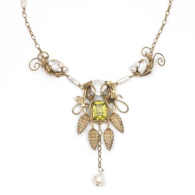Wheatsheaf Winter Necklace by Bijoux Heart||RF10F