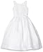 Us Angels Big Girls' Classic Organza Full Skirt Dress