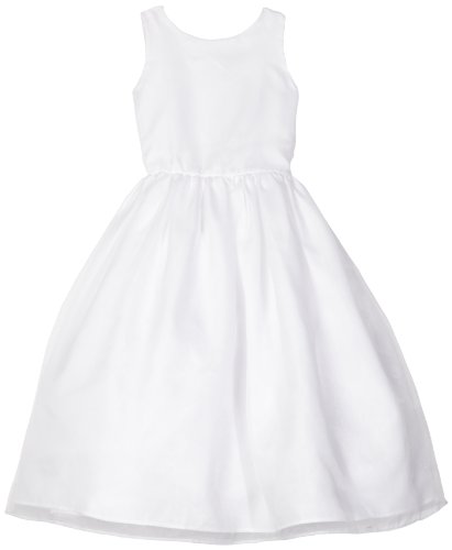 Us Angels Big Girls' Classic Organza Full Skirt Dress