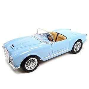 1955 LANCIA AURELIA B24 SPYDER BLUE 1:18 DIECAST MODEL