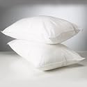 Polycotton Hollowfibre Non-Allergenic Pillows, 2 Pack