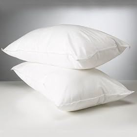 Polycotton Hollowfibre Non-Allergenic Pillows, 2 Pack