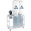 DELTA 50-761 2 Horsepower 4 Bag 2,100 CFM Dust Collector, 230-Volt 1 Phase