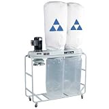 DELTA 50-761 2 Horsepower 4 Bag 2,100 CFM Dust Collector, 230-Volt 1 Phase