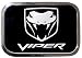 Official DODGE VIPER Logo Belt Buckle black