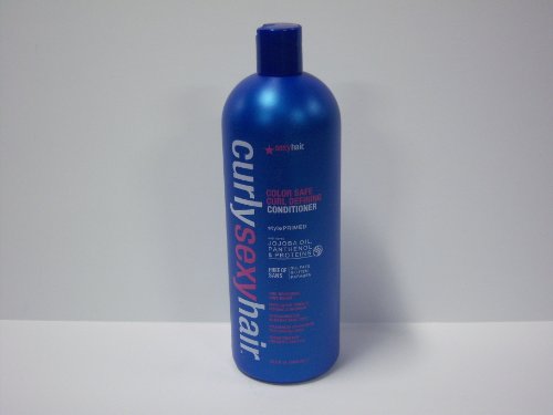 Sexy Hair Curly Sexy Hair Color Safe Curl Defining Conditioner, 33.8 Fluid Ounce