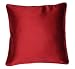 Purity Faux Silk Red Co-ordinating 18" Cushion Cover