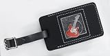 Electric Guitar Leather Luggage Tag