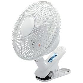 Draper 31533 230-Volt 6-Inch Clip-On Fan
