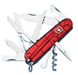 Eigenschaften VICTORINOX 1.3713.T / VICTORINOX Offiziersmesser Huntsman, rot transp.