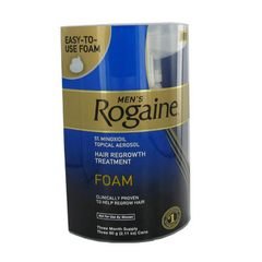 Men's Rogaine Foam-Rogaine Hair Regrowth Treatment, 9/2.11 oz. cans (9 Month Supply)