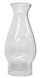 Glo Brite L85-03 Beaded Chimney/Globe Glass Oil Lamp