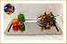 Rectangle Serving Tray with Decorative Edges
