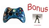 Halo 3 Spartan Xbox 360 Wireless Controller Limited Edition with Halo 3 Figurine
