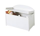 IMAGE OF Lipper International 598W Toy Chest, White