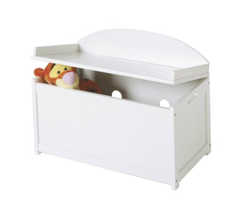 Kitchen: Lipper International 598W Toy Chest, White