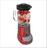 Robusta - Duty Rouge - Mixeur - Blender - Pr&eacute;paration Culinaire - Broyeur de glace - vitesses : 5 + pulse - Bol en verre 1.8 L - Puissance : 500 W - Fonction autonettoyante