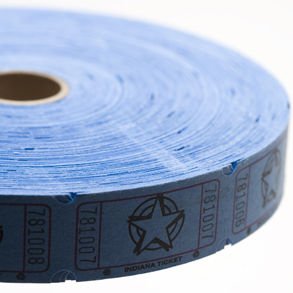 Blue Star Ticket Roll
